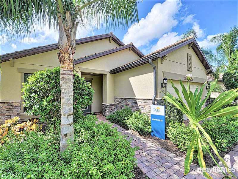 BRIDGETOWN AT THE PLANTATION, Fort Myers, Florida,  image description: Martin Ray Model Home at Bridgetown at the Plantation  in Fort Myers Florida